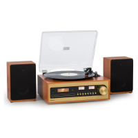Auna Oxford SE, mini stereo systém, DAB+/FM, BT funkcia, vinyl, CD, AUX-In
