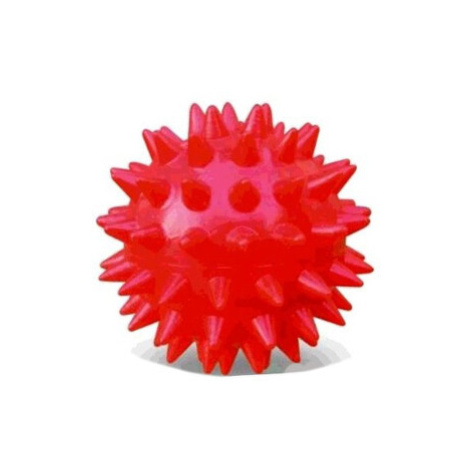GYMY Masážna loptička ježko 5 cm červená 1 ks