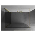 MEXEN/S - Kioto Sprchová zástena WALK-IN 120 x 85 cm, transparent, zlatá 800-120-212-50-00-085