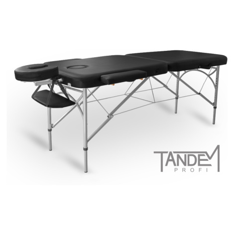 Skladací masážny stôl TANDEM Profi A2D Farba: čierna
