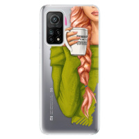 Odolné silikónové puzdro iSaprio - My Coffe and Redhead Girl - Xiaomi Mi 10T / Mi 10T Pro