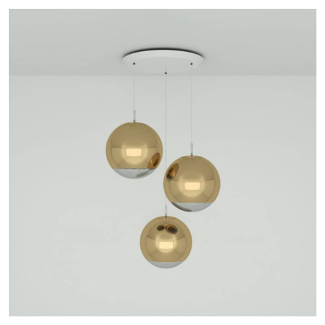 Tom Dixon Mirror Ball 40 cm Round 3-pl. zlatá