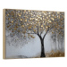 Obraz 60x90 cm Golden Leaves