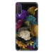 Odolné silikónové puzdro iSaprio - Dark Flowers - Xiaomi Mi 9 Lite