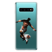 Odolné silikónové puzdro iSaprio - Fotball 01 - Samsung Galaxy S10