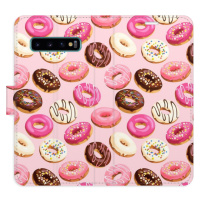 Flipové puzdro iSaprio - Donuts Pattern 03 - Samsung Galaxy S10