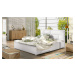 ELTAP LATINA 160X200 + DREVENY KARKAS, SOFT 17, WHITE, 27110