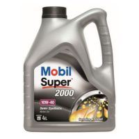 MOBIL Motorový olej Super 2000 X1 10W-40, 150865, 4L