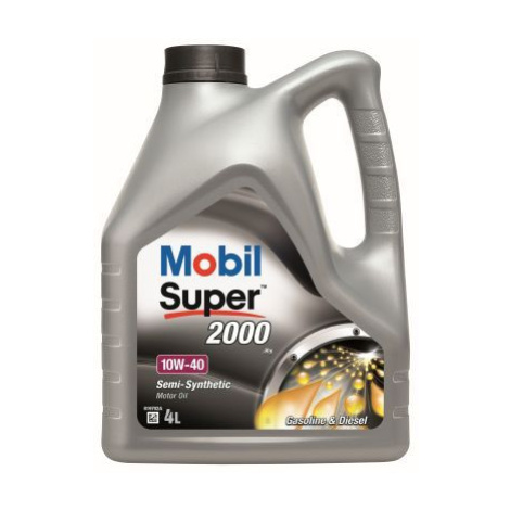 MOBIL Motorový olej Super 2000 X1 10W-40, 150865, 4L