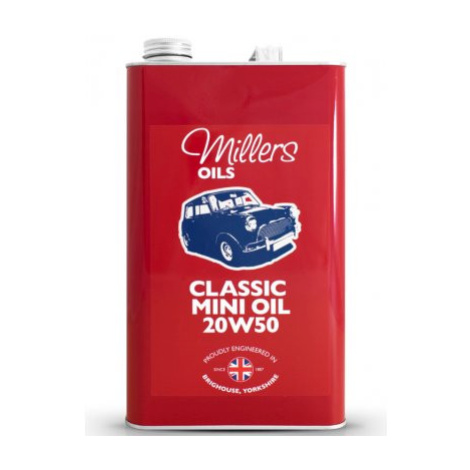 MILLERS OILS CLASSIC MINI OIL PISTONEEZE 20W50 5 L