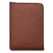 Woolnut kožené Folio púzdro pre 13"/14" MacBook hnedé