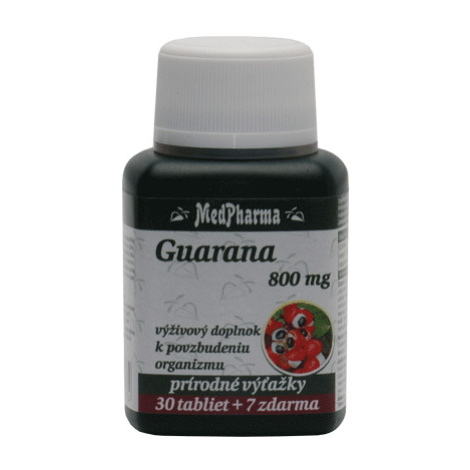 Guarana 800 mg 30+7 tabliet