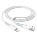 Kábel HOCO Ferry X70, USB na Lightning 8-pin 2,4A, 1m, biely