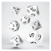 Q-Workshop Classic RPG Dice Set (7 dice) bílá/černá
