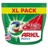 Ariel + Extra clean power kapsule 40 PD XL PACK