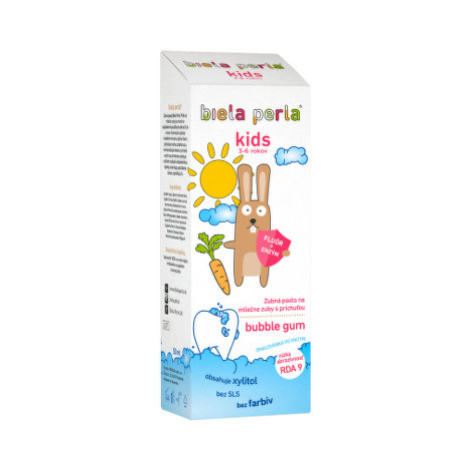 BIELA PERLA Kids zubná pasta (3-6 rokov) 50 ml