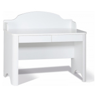 Písací stôl celeste - biela