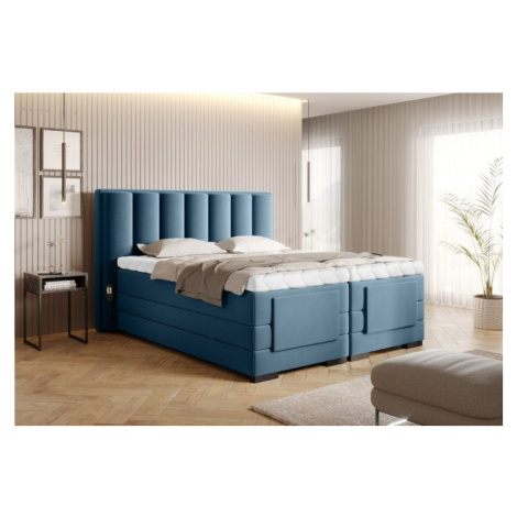ArtElta Manželská posteľ VEROS Boxspring | elektrická polohovateľná 160 x 200 cm Farba: Savoi 38