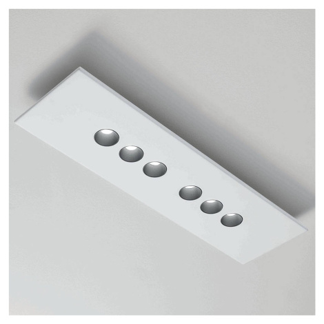 Stropné svietidlo ICONE Confort LED, obdĺžnikové, biele