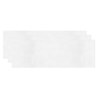 crelando® Maliarske plátno, biele (3 ks (20 x 60 cm))