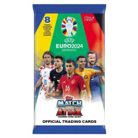 Topps Euro 2024 Match Attax Packet balíček kariet 8 ks