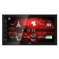 KW-M27DBT 2DIN AUTORÁDIO BT/USB/MP3 JVC