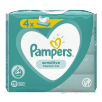 PAMPERS Baby Wipes Sensitive vlhčené obrúsky 4x52 ks (208 ks)