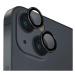 Ochranné sklo UNIQ Optix Aluminum Camera Lens Protector iPhone 14 6.1" / 14 Plus 6.7" midnight b