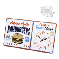 Hodiny Balvi Hamburgers 40cm