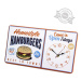 Hodiny Balvi Hamburgers 40cm