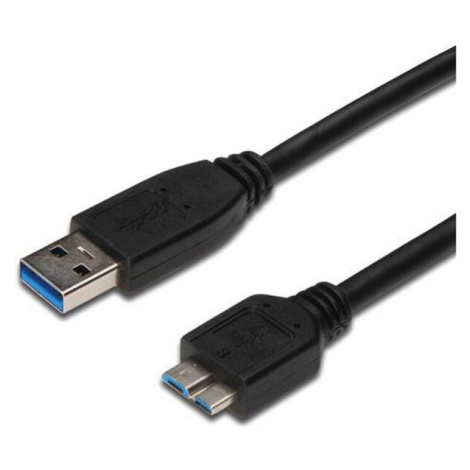 PremiumCord kábel USB A 3.0-Micro USB B 1m