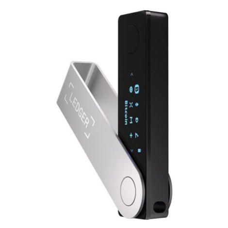 Ledger Nano X krypto peňaženka (iOS/Android/Windows/MacOS/Linux) čierna