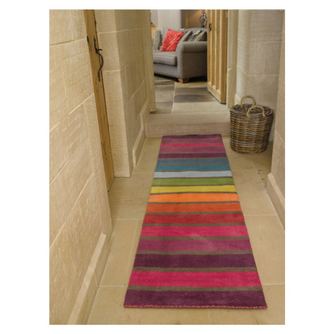 Ručně tkaný běhoun Illusion Candy Multi - 60x300 cm Flair Rugs koberce