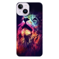 Odolné silikónové puzdro iSaprio - Lion in Colors - iPhone 14