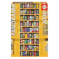 Educa Puzzle Panorama Soft Cans 2000 dielikov 11053 farebné