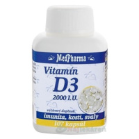 MedPharma Vitamin D3 2000 I.U. 107 kapsúl