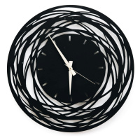 Kovové nástenné hodiny Ball, 50 × 50 cm