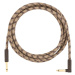 Fender Festival Instrument Cable 10' Pure Hemp Brown Stripe