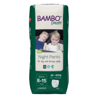 BAMBO Dreamy Night Pants Nohavičky plienkové jednorázové Boys 8-15 rokov (35-50 kg) 10 ks