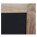 Nástenný vešiak s tabuľou Prírodné drevo,Nástenný vešiak s tabuľou Prírodné drevo