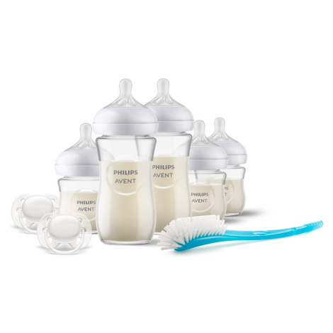 Philips Avent Natural Response 0m+ dojčenská fľaša 2x125 ml + 1m+ dojčenská fľaša 2x260 ml + Ult