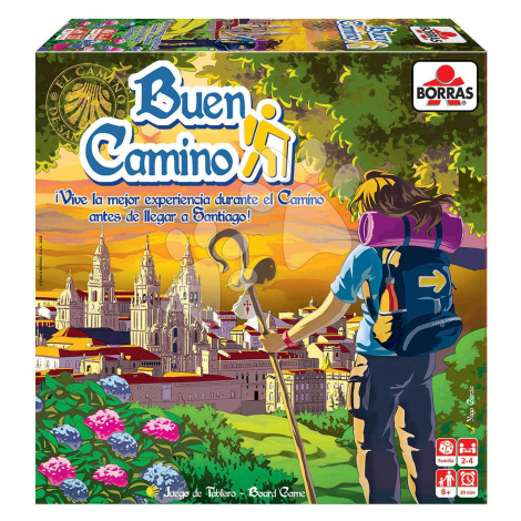 Spoločenská hra Buen Camino Card Game Extended Educa 126 kariet od 8 rokov - v španielčine, fran