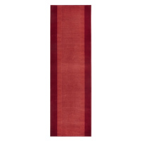 Kusový behúň Hanse Home Basic 102499 Red 80x350 cm