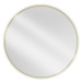 MEXEN - Loft zrkadlo 100 cm, zlatý rám 9850-100-100-000-50