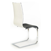 Jedálenská stolička K104 Čierna / biela,Jedálenská stolička K104 Čierna / biela