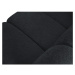 Čierna pohovka 367 cm Lupine – Micadoni Home