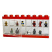 LEGO® zberateľská skrinka na 16 minifigúriek - čierna