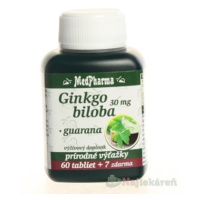 MedPharma GINKGO BILOBA + GUARANA 60+7 tabliet