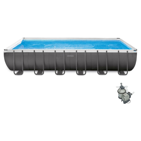 Intex bazén Ultra Frame 732 x 366 x 132 cm 26364 piesková filtrácia