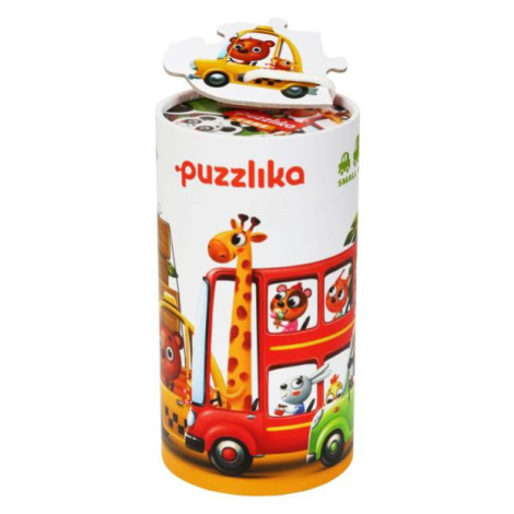 Puzzlika 13784 Autá - puzzle 5 obrázkov 20 dielikov